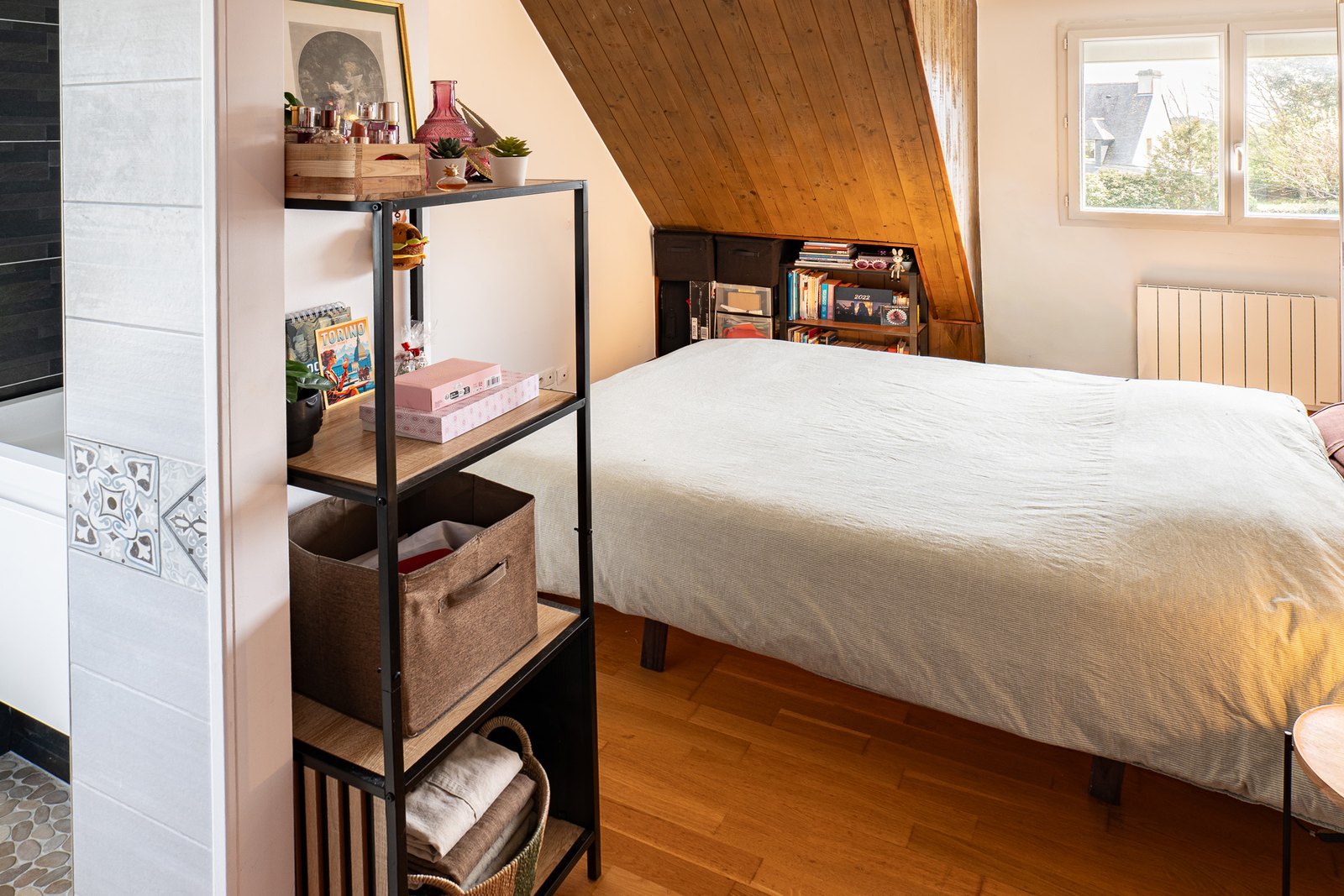 Une chambre de l'étage